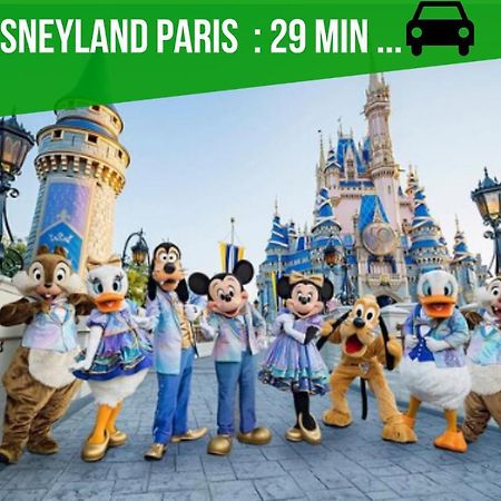 The Sunshine- Appart Cosy Proche Paris-Disney Avec Parking Prive Dans Residence Meaux Bagian luar foto