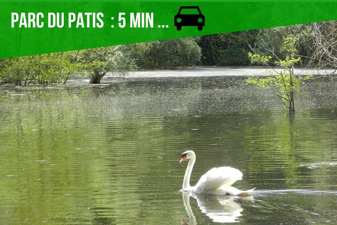 The Sunshine- Appart Cosy Proche Paris-Disney Avec Parking Prive Dans Residence Meaux Bagian luar foto