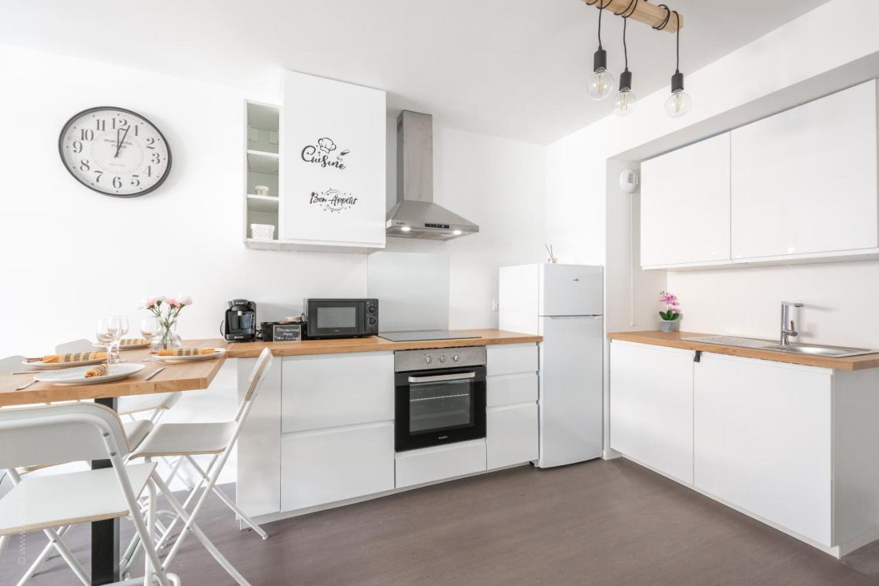 The Sunshine- Appart Cosy Proche Paris-Disney Avec Parking Prive Dans Residence Meaux Bagian luar foto
