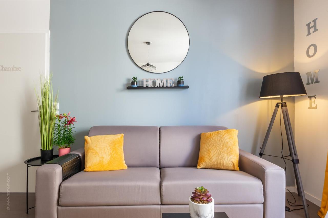 The Sunshine- Appart Cosy Proche Paris-Disney Avec Parking Prive Dans Residence Meaux Bagian luar foto