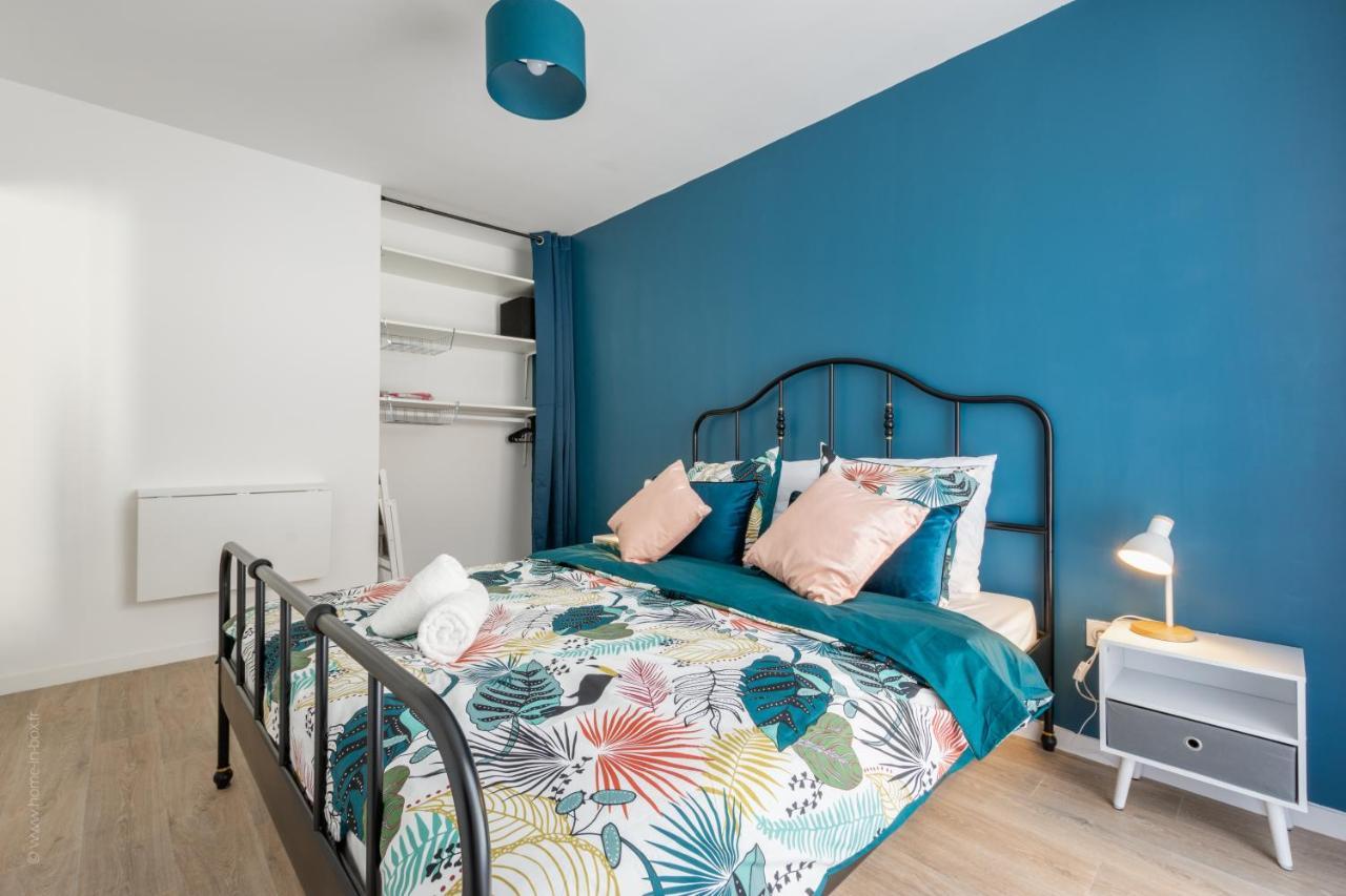 The Sunshine- Appart Cosy Proche Paris-Disney Avec Parking Prive Dans Residence Meaux Bagian luar foto