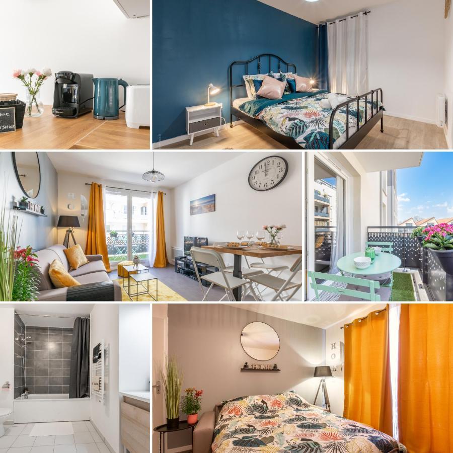 The Sunshine- Appart Cosy Proche Paris-Disney Avec Parking Prive Dans Residence Meaux Bagian luar foto