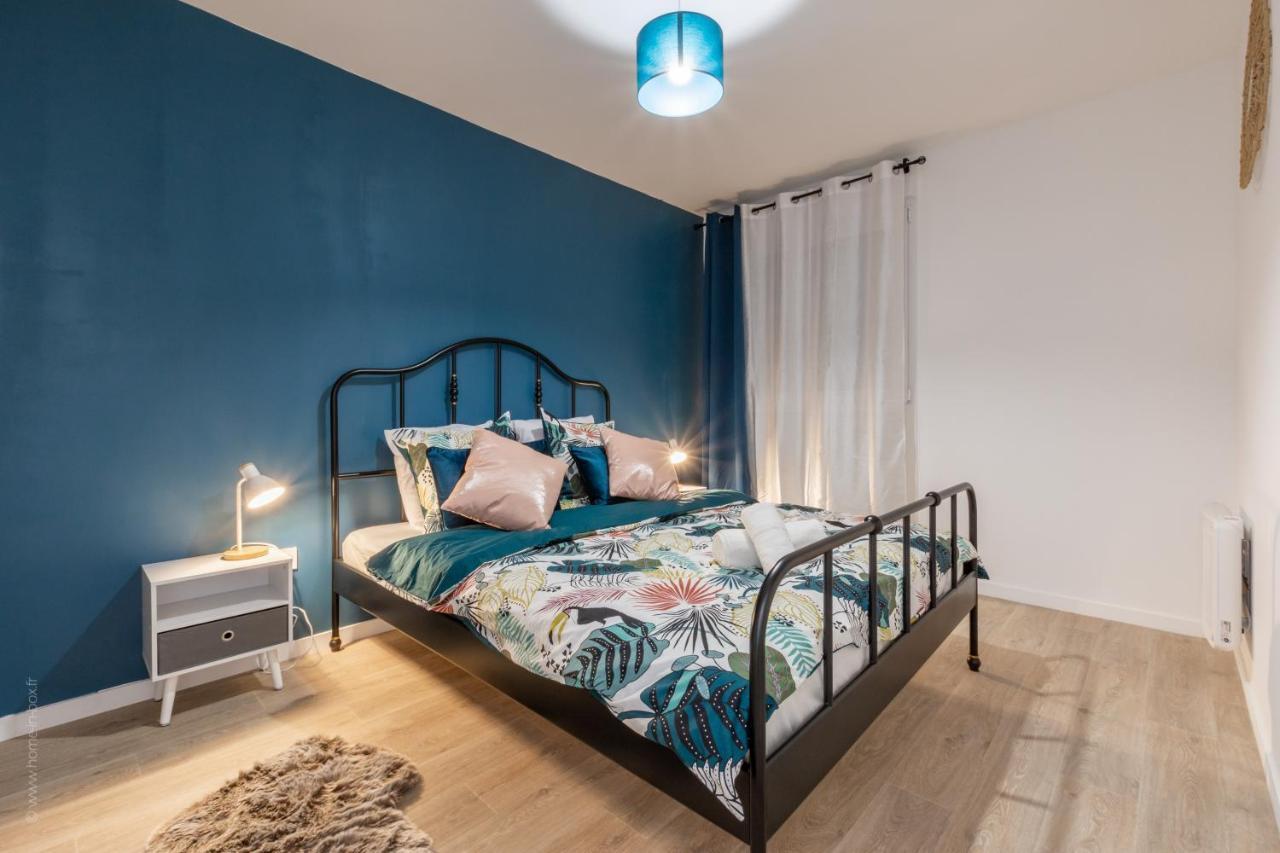 The Sunshine- Appart Cosy Proche Paris-Disney Avec Parking Prive Dans Residence Meaux Bagian luar foto