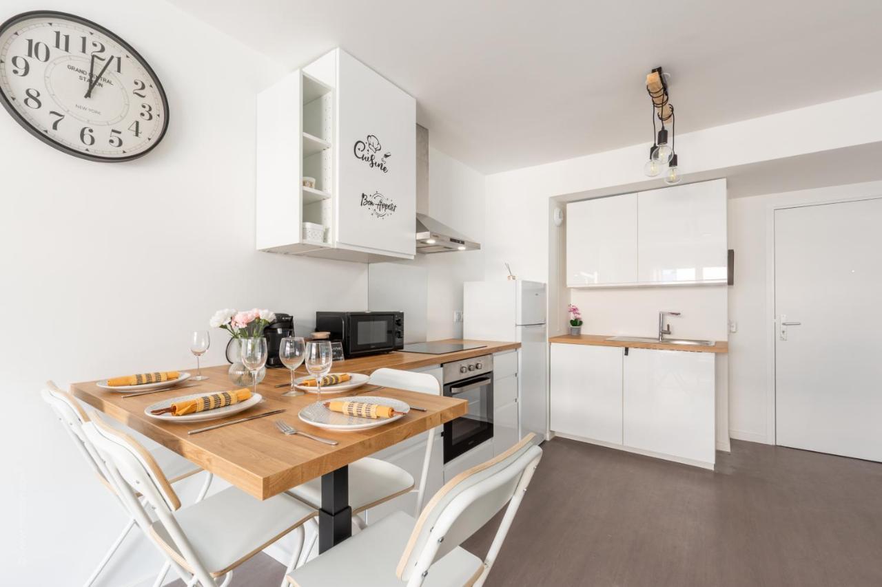 The Sunshine- Appart Cosy Proche Paris-Disney Avec Parking Prive Dans Residence Meaux Bagian luar foto